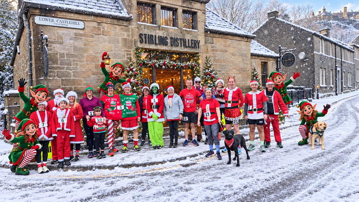 STIRLING DISTILLERY AND LUMO LAUNCH CHARITY SANTA DASH