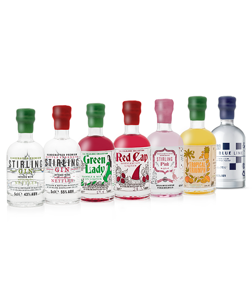 Scottish Gin & Liquor Minitures