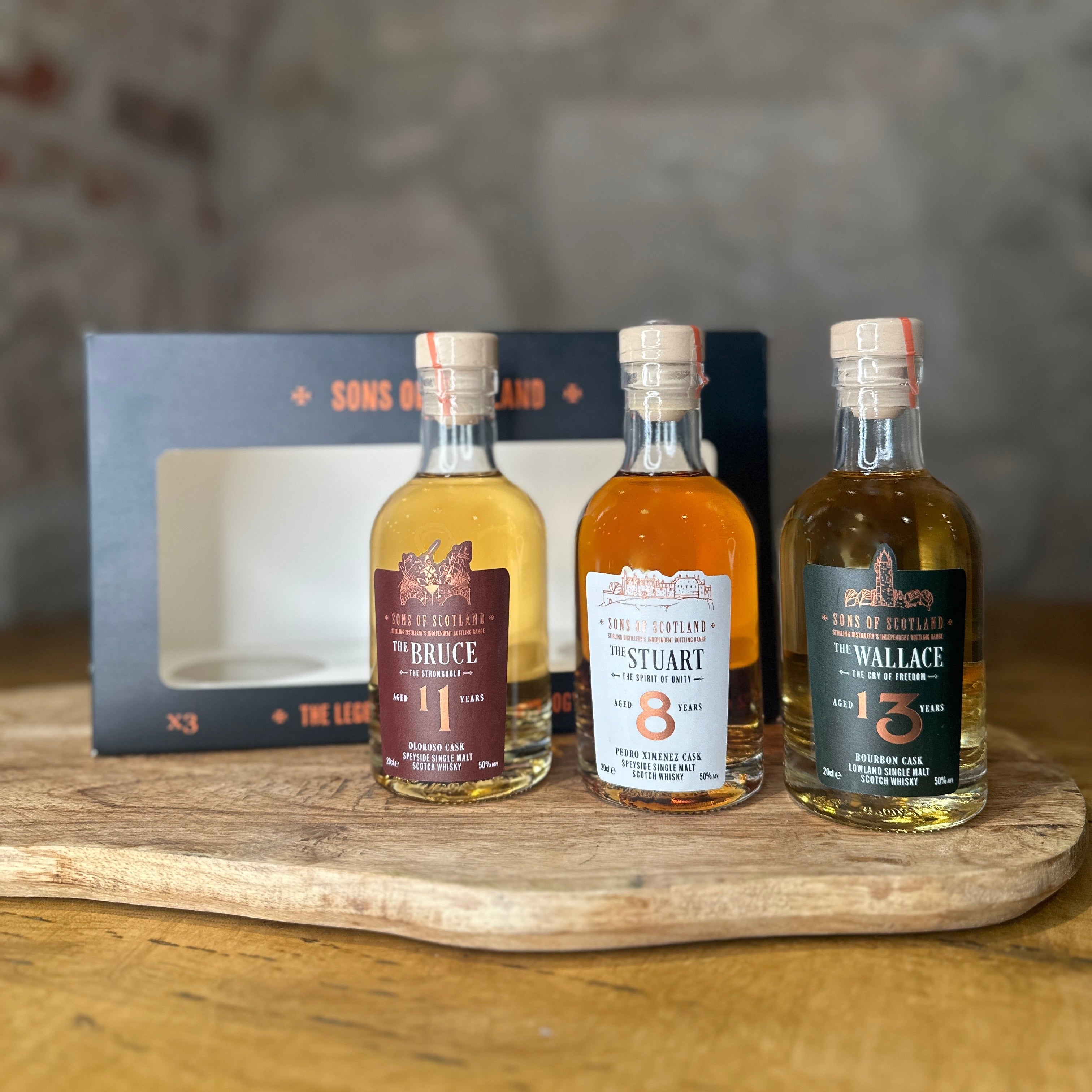 Stirling Distillery Launches Legends of Scotland Trilogy