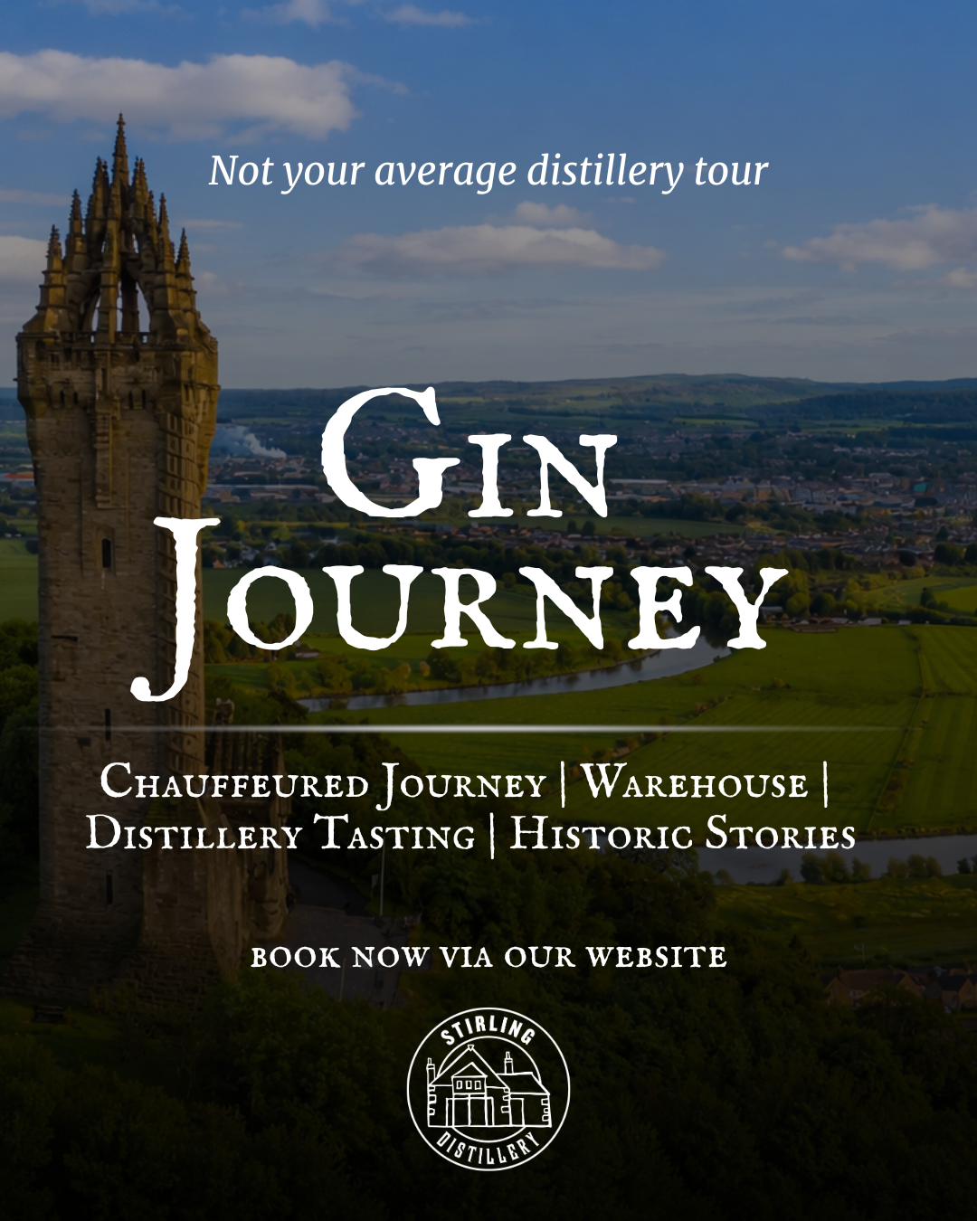 Stirling Distillery launches exclusive behind-the-scenes Gin Journey