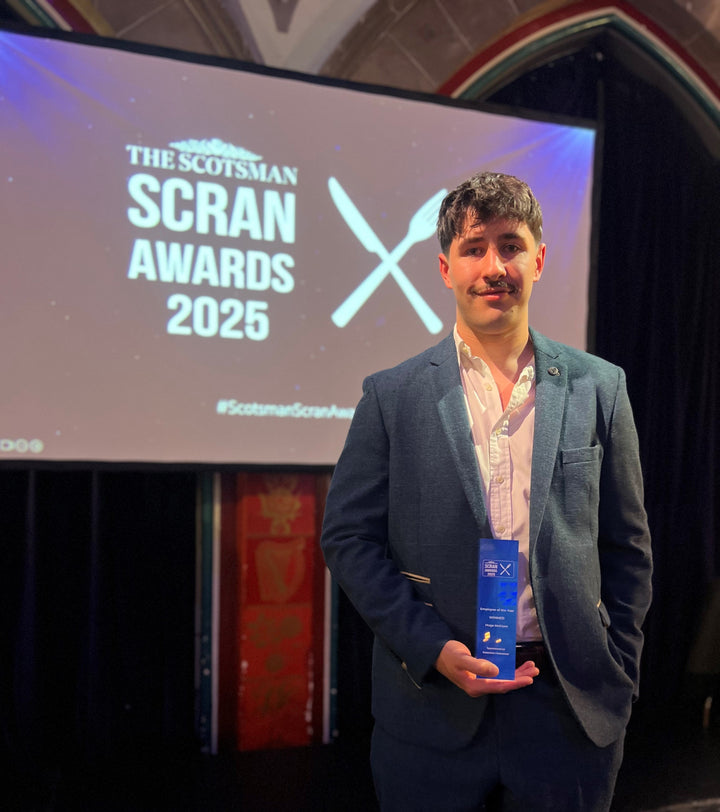 Young Distiller Hugo McCann Named Employee of the Year at Scotsman Scran Awards 2025