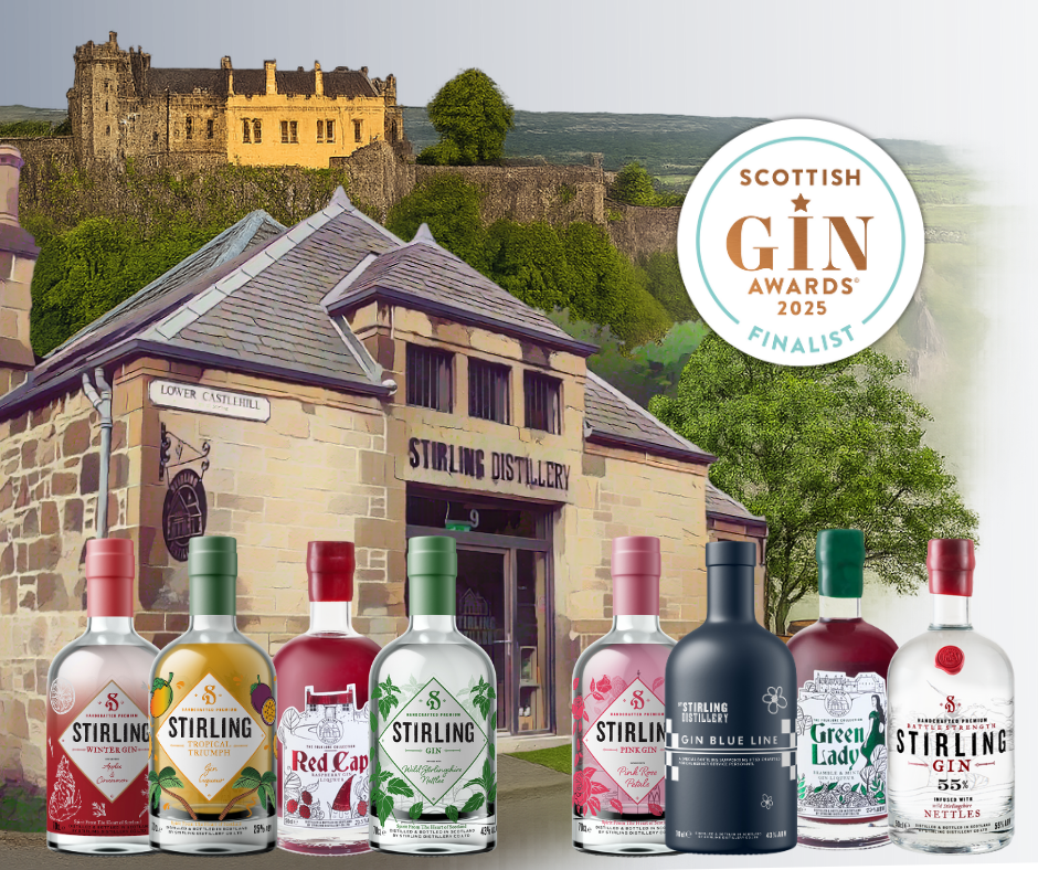 Stirling Distillery Celebrates Record Shortlist at the Scottish Gin Awards 2025