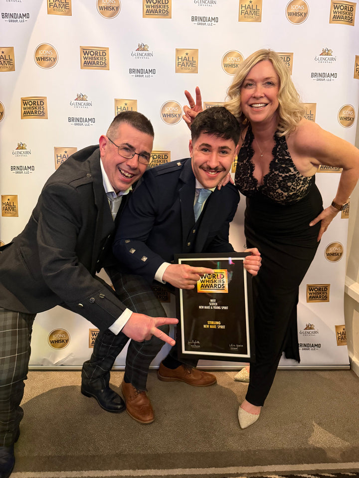 Stirling Distillery Celebrates Best Scottish New Make Spirit at the World Whiskies Awards