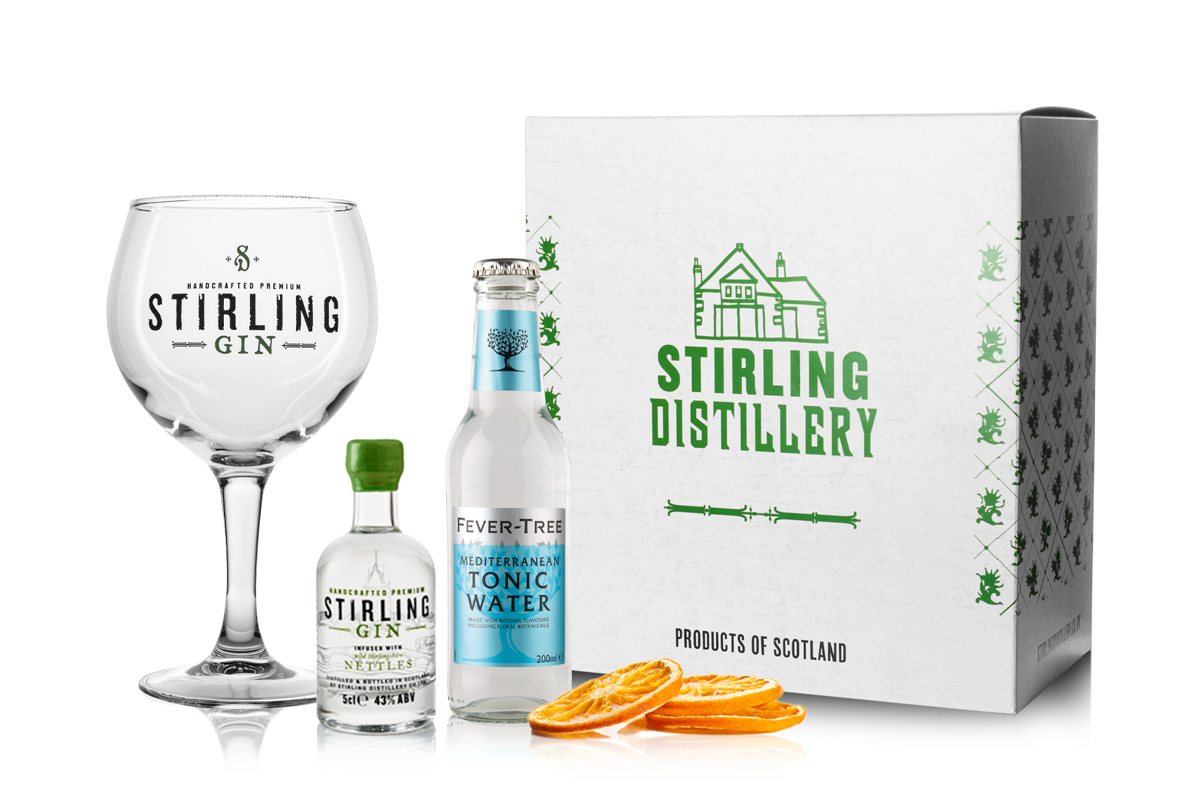 Stirling Gin Branded Copa Gift Set 