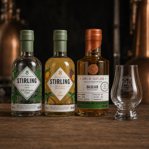 The Tasting Triple 3x5cl + Free Glencairn