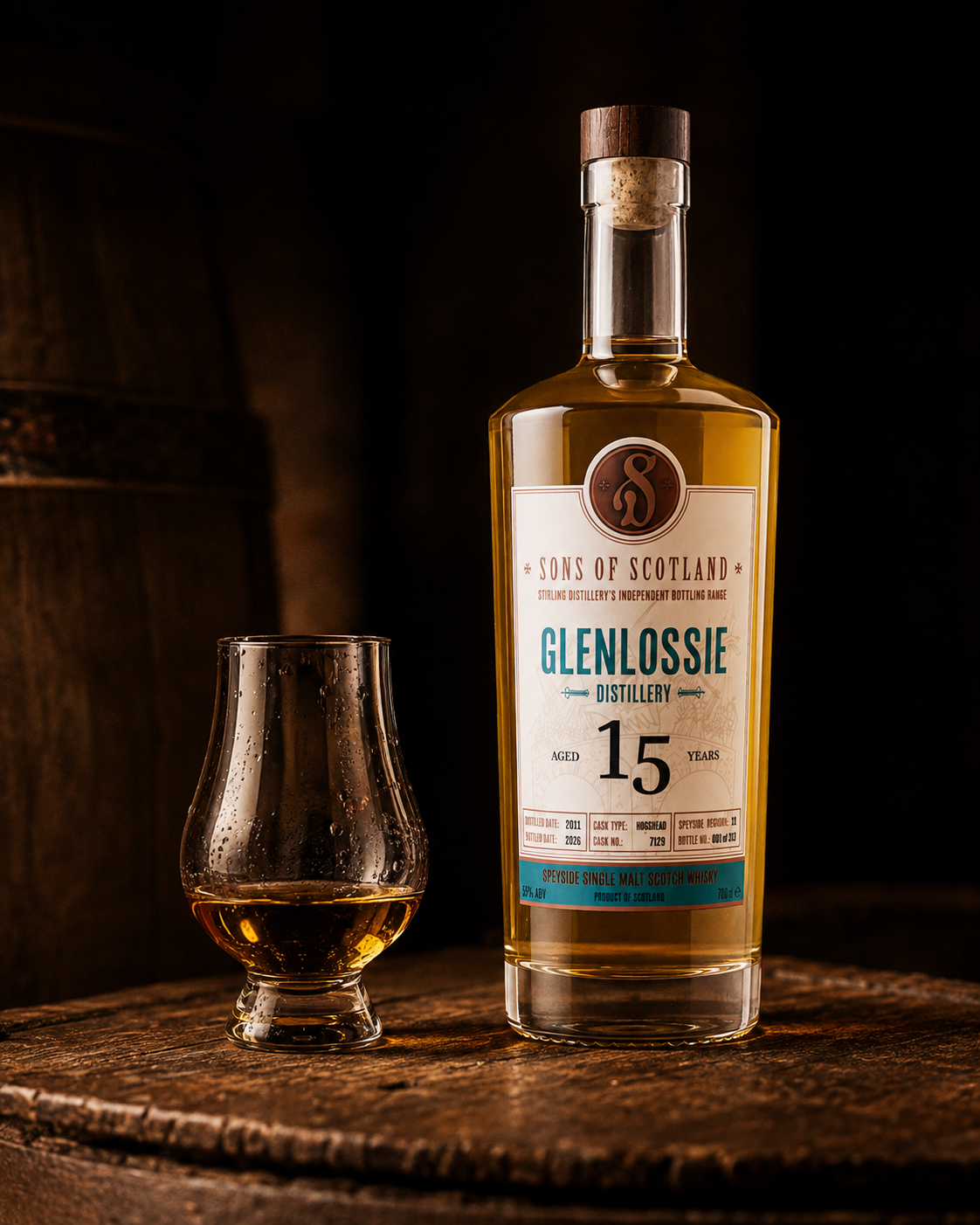 Sons of Scotland Glenlossie 15 | Speyside Single Cask