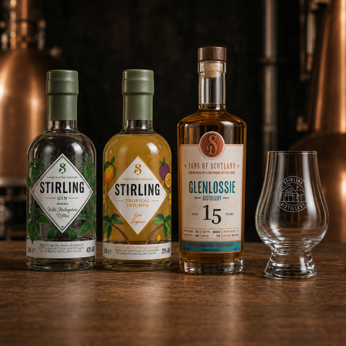 The Tasting Triple 3x5cl + Free Glencairn