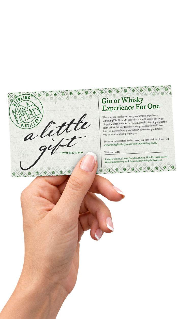 Tour and tasting gift voucher
