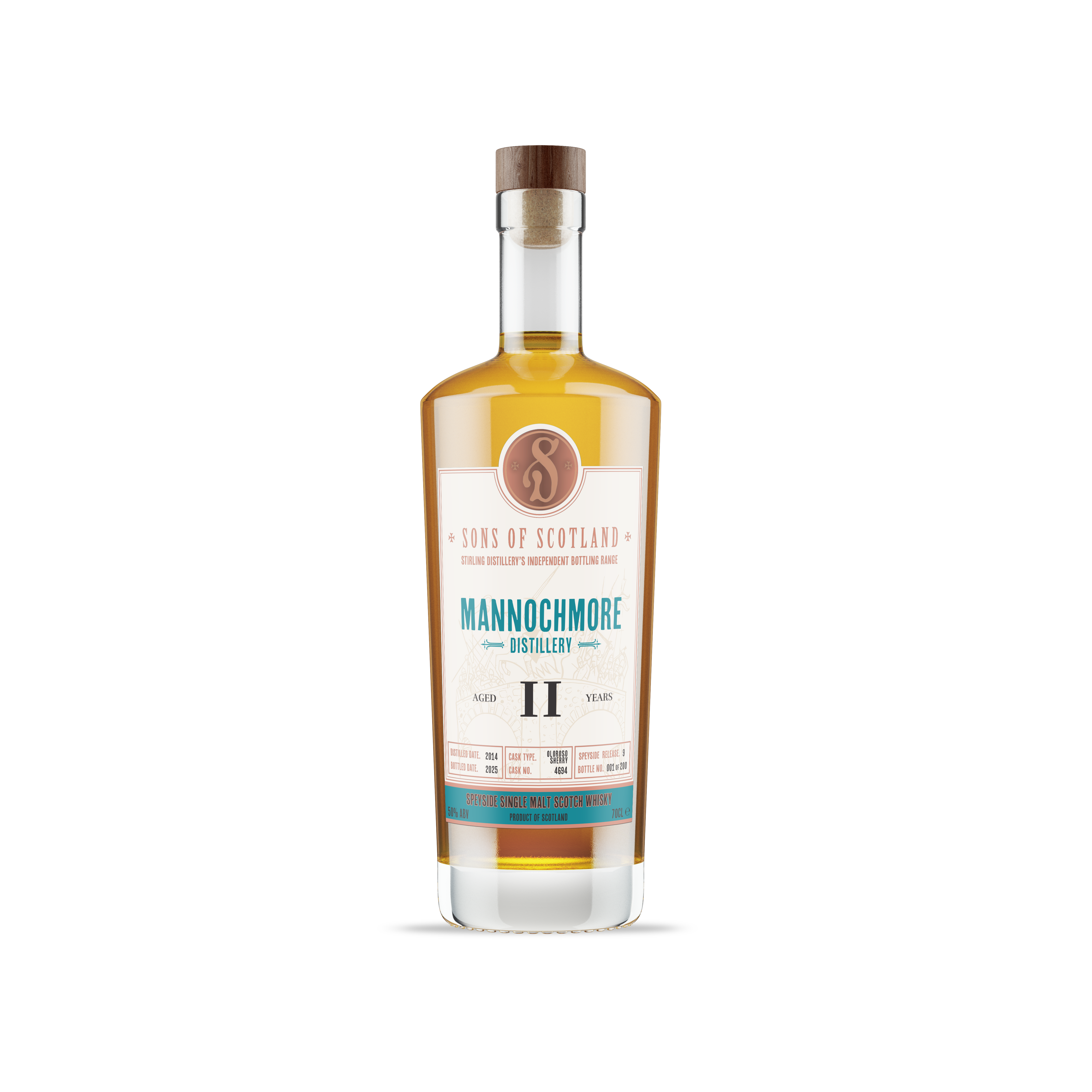 Mannochmore 11 year old single malt speyside whisky