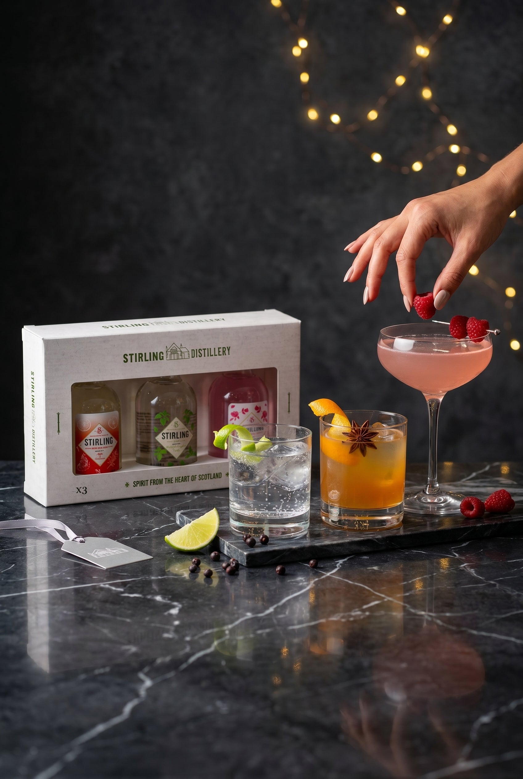 Stirling Gin 3x20cl Geschenkpackung