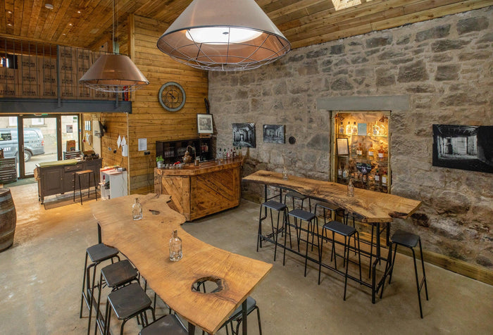 Inside Stirling Distillery