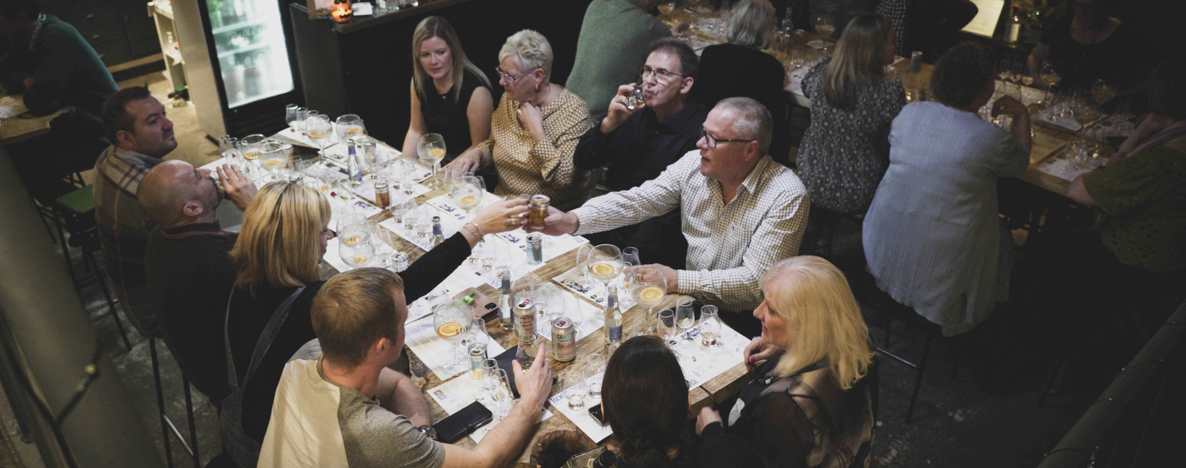 Stirling distillery gin tasting