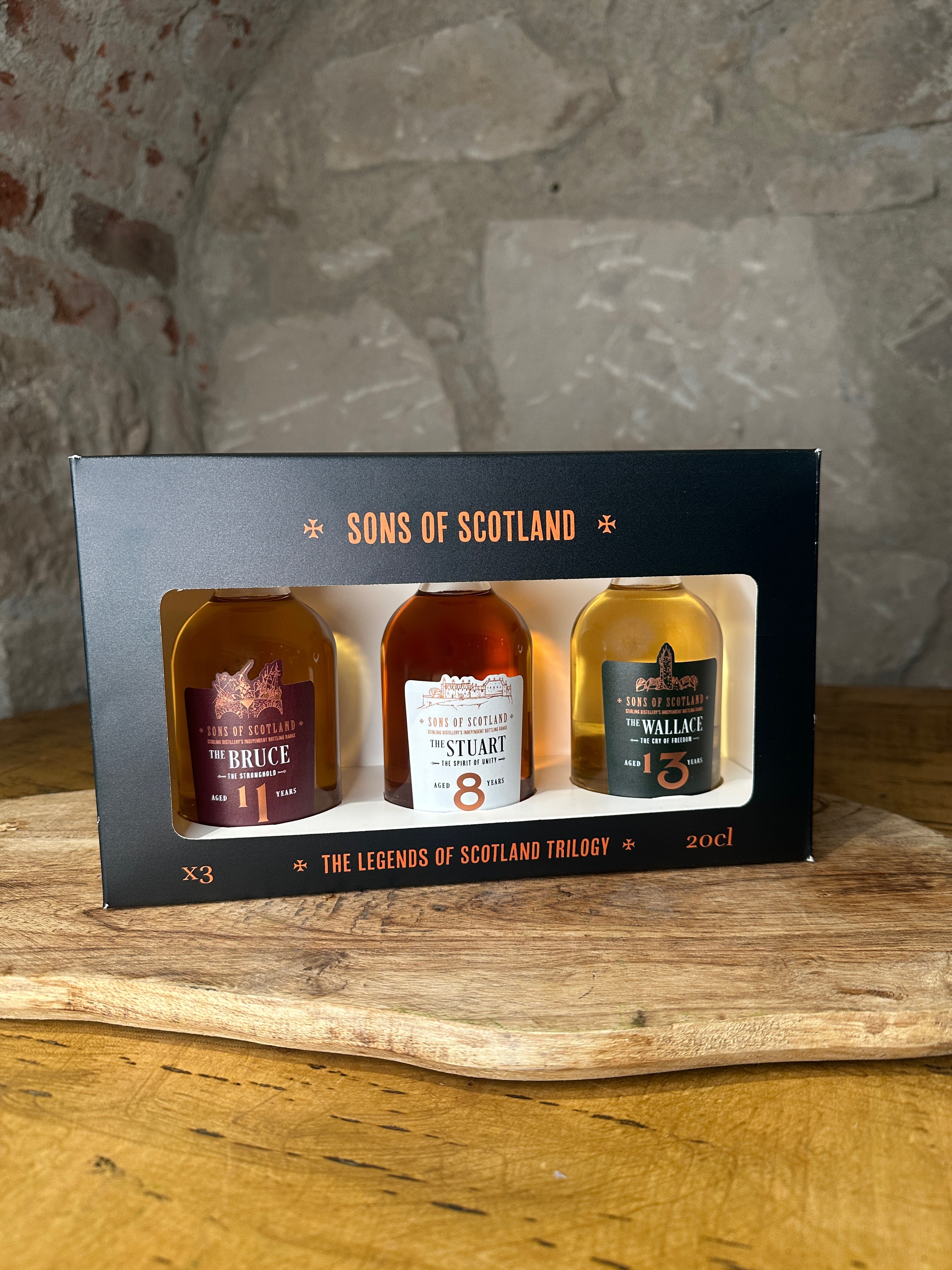 The Legends of Scotland Whisky Trilogy