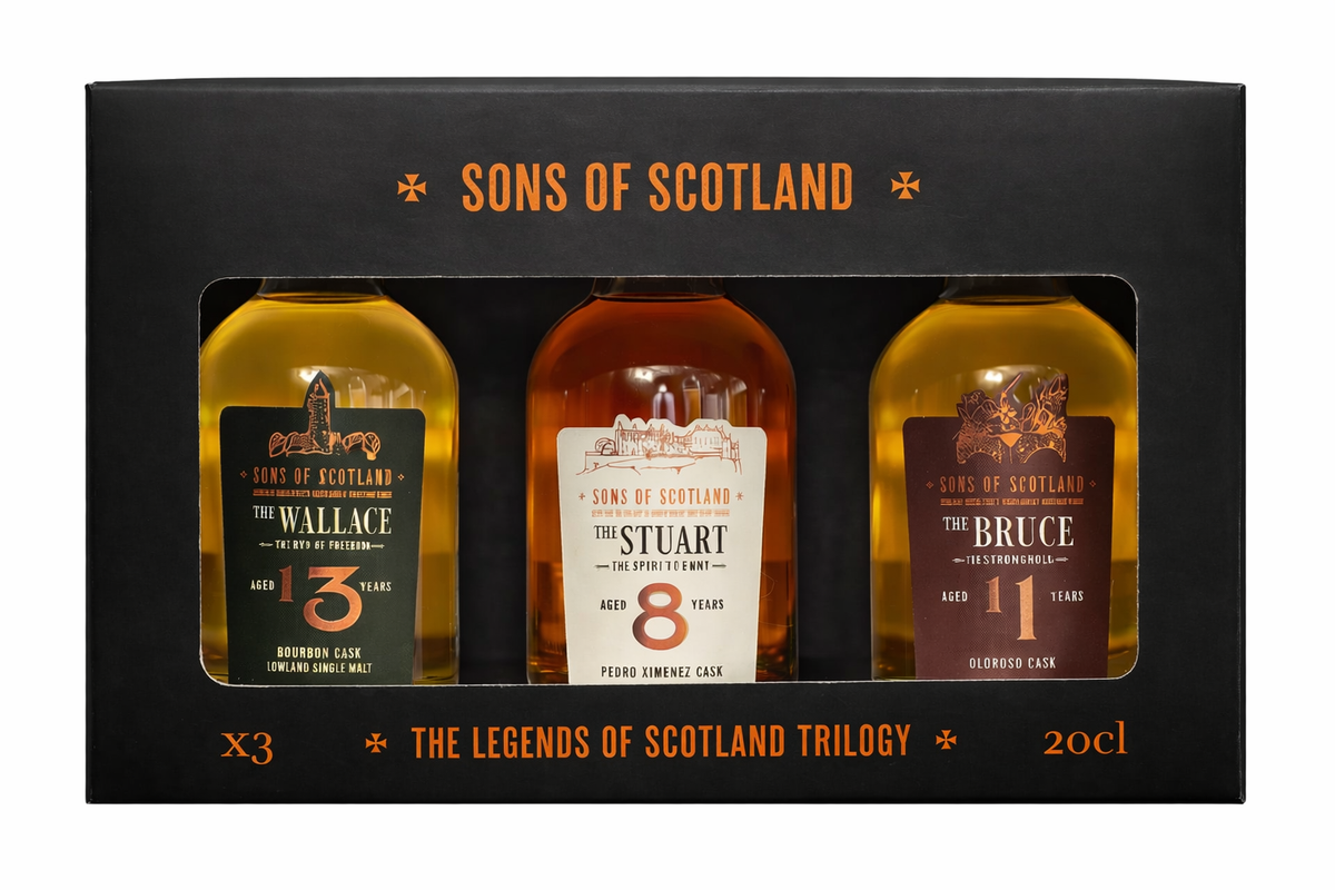 Legends of Scotland Whisky Trilogy | 3 Bottle Malt Set