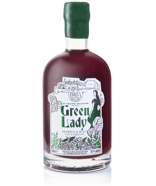 Green Lady, Scottish Gin Liqueur