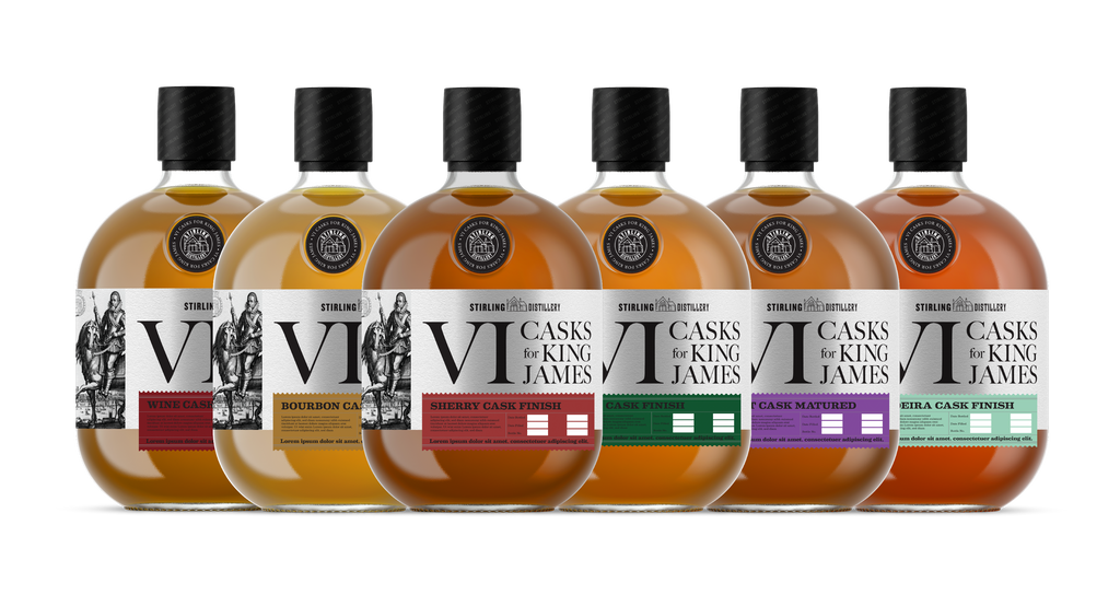 VI Casks for King James | Limited Edition Six Bottle Whisky Set